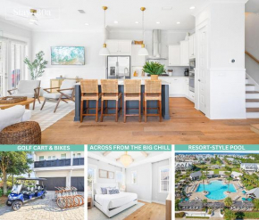 30A Seaside Escape by Stay on 30a - Pool, Bikes, Golf Cart